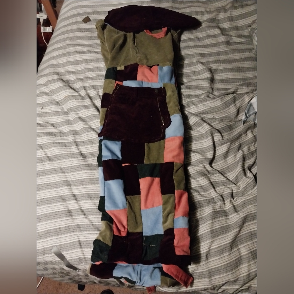 Patchwork upcycle pants - Picture 8 of 8